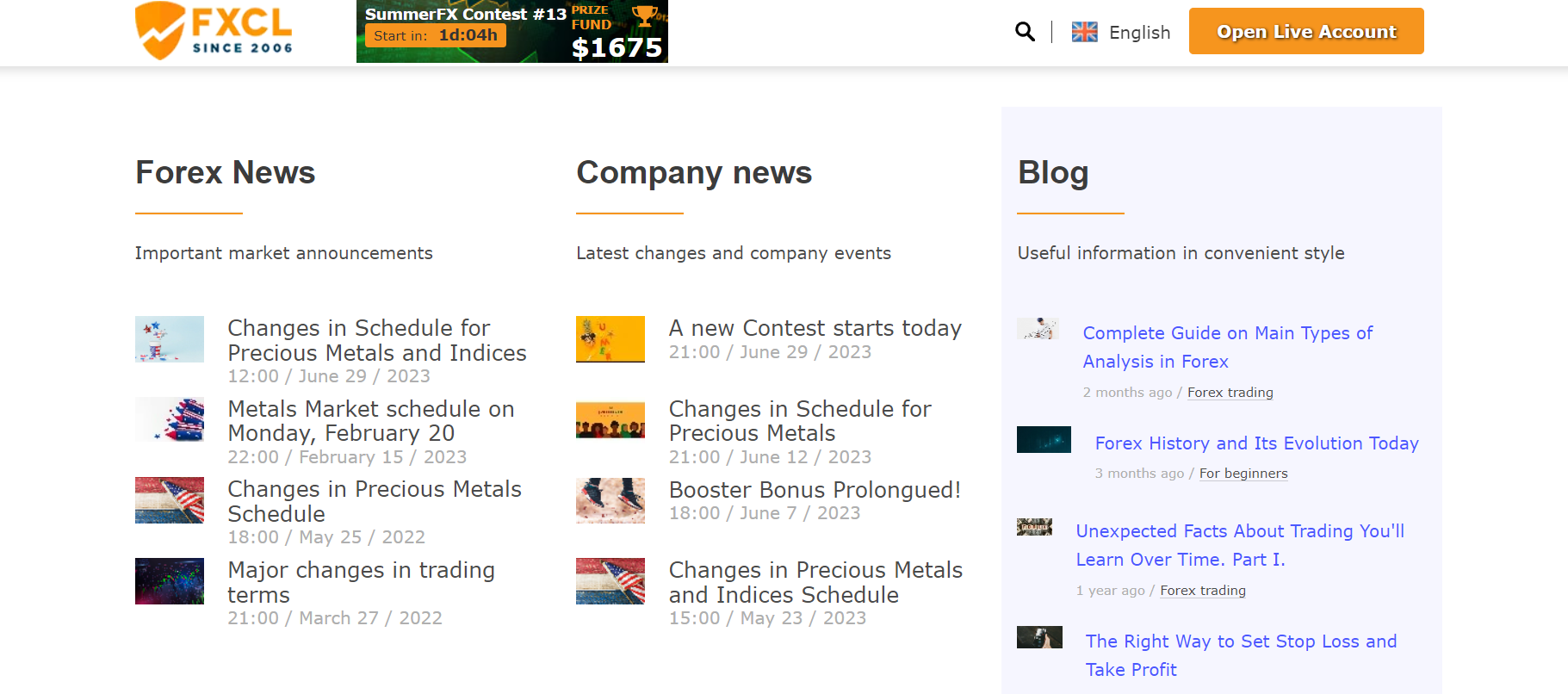 FXCL Markets Ltd