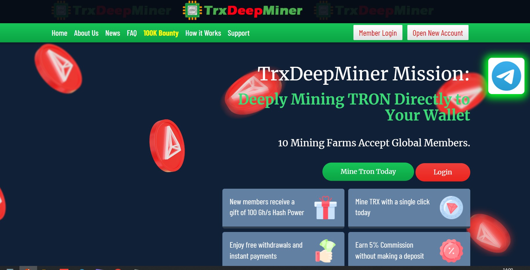 Trxdeepminer