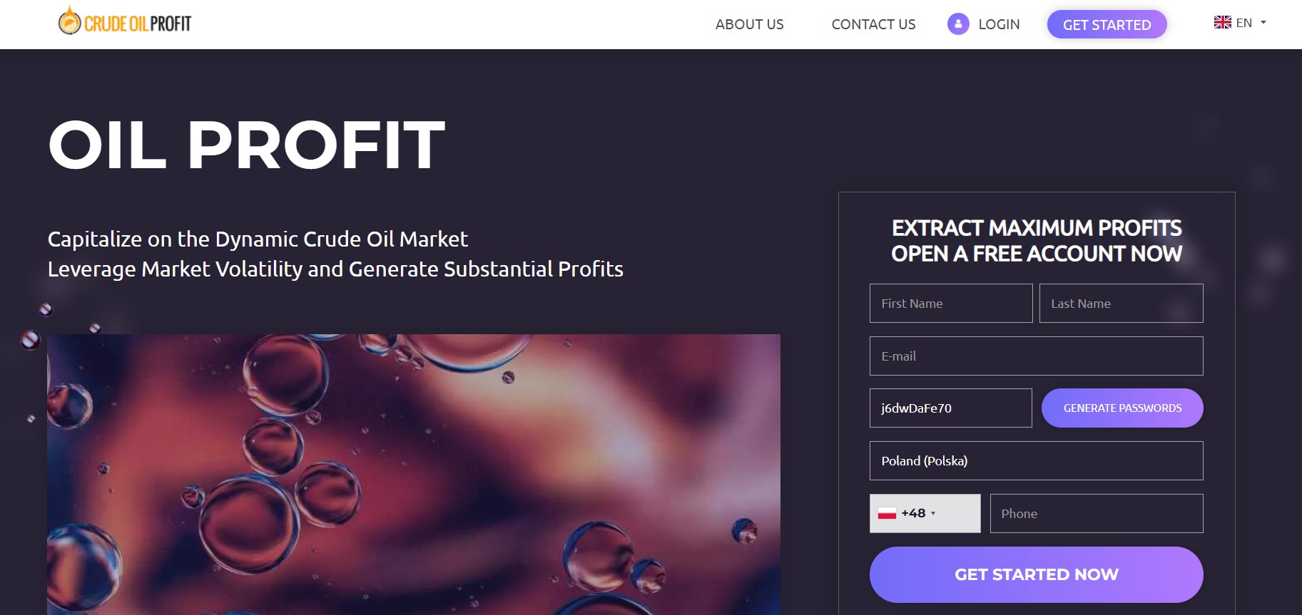 Crude Oil Profit