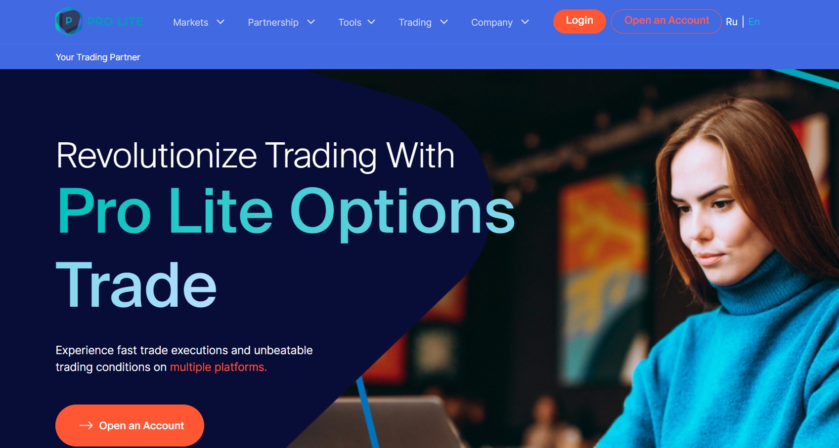 Pro Lite Options Trade