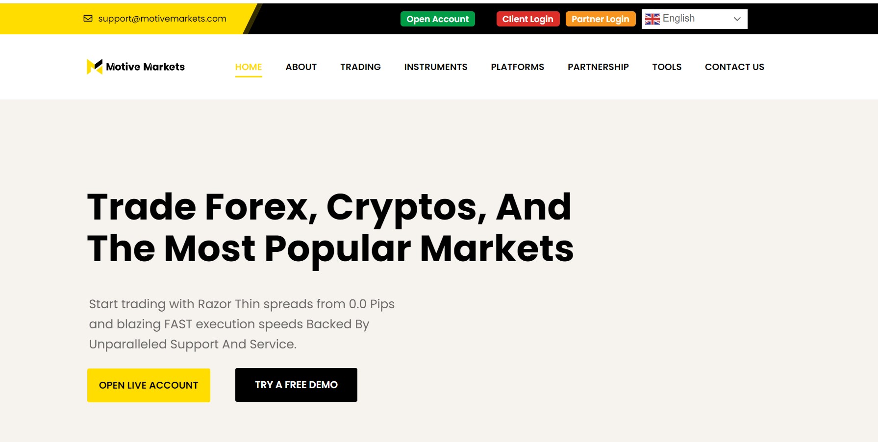 Motive Markets LTD