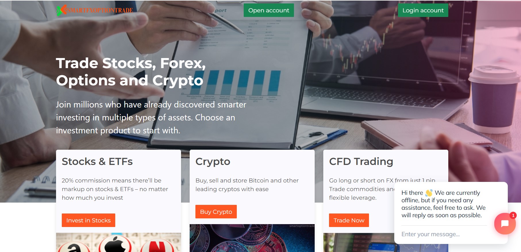 Smartfx Option Trade