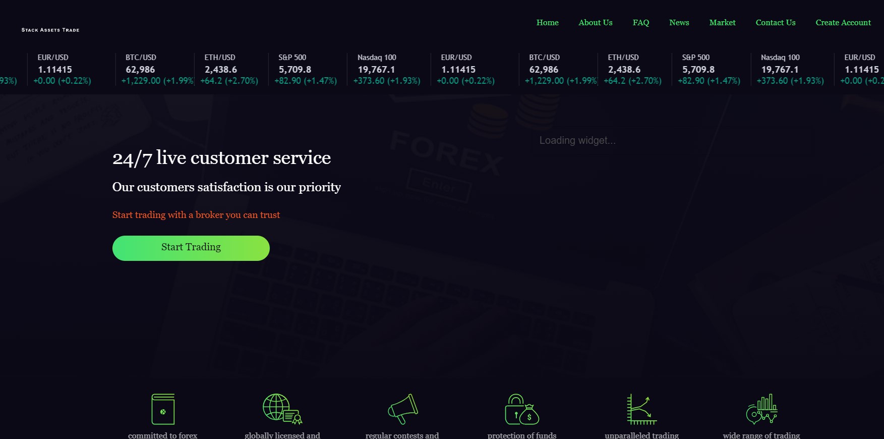 Stack Assets Trade