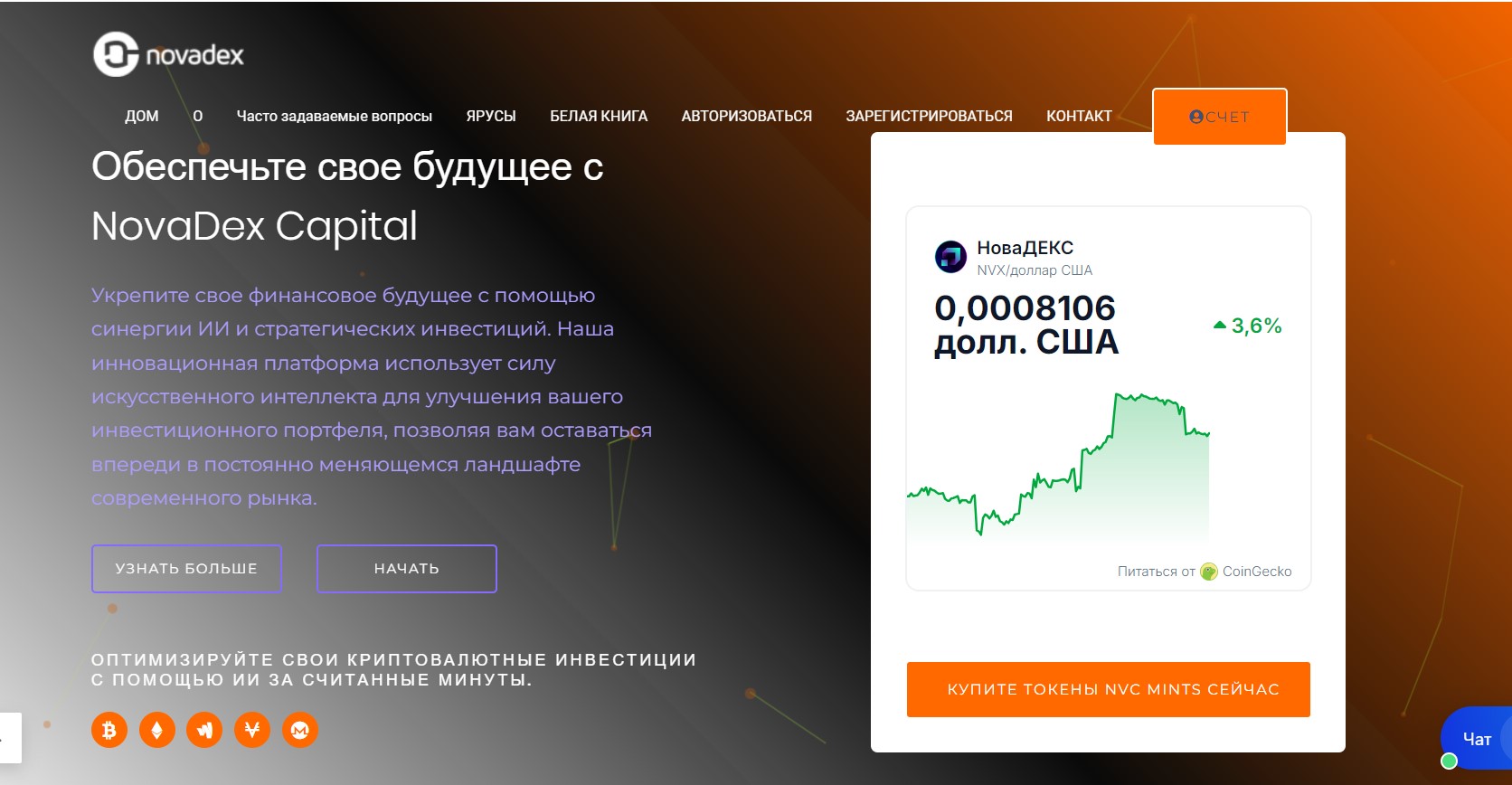 NovaDex Capital Investment