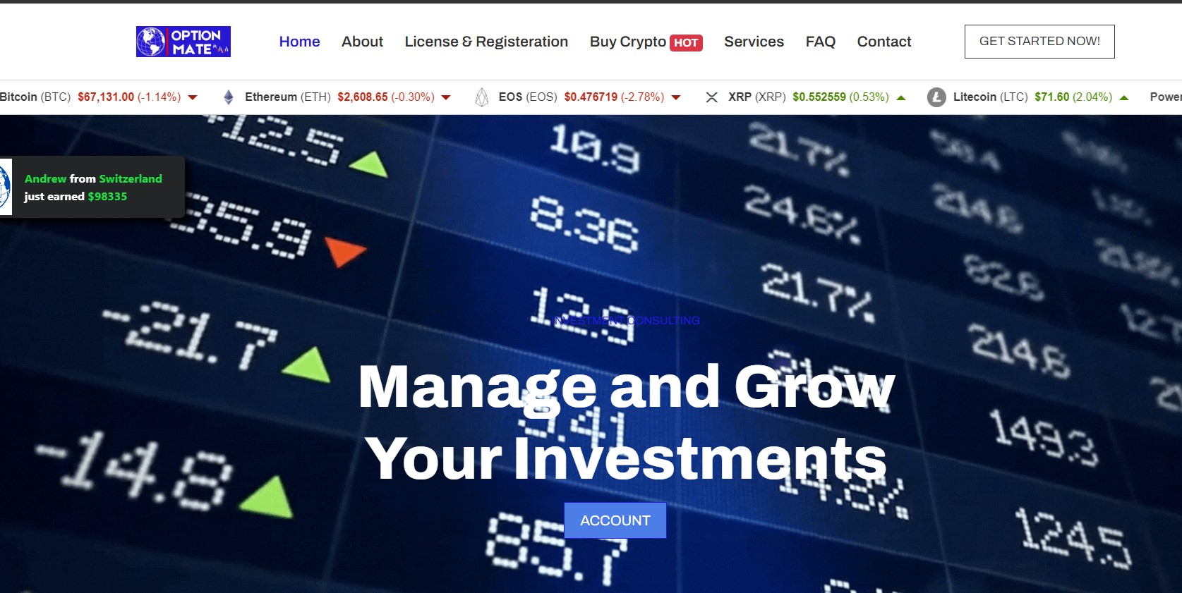 Optionmate Forex Trading