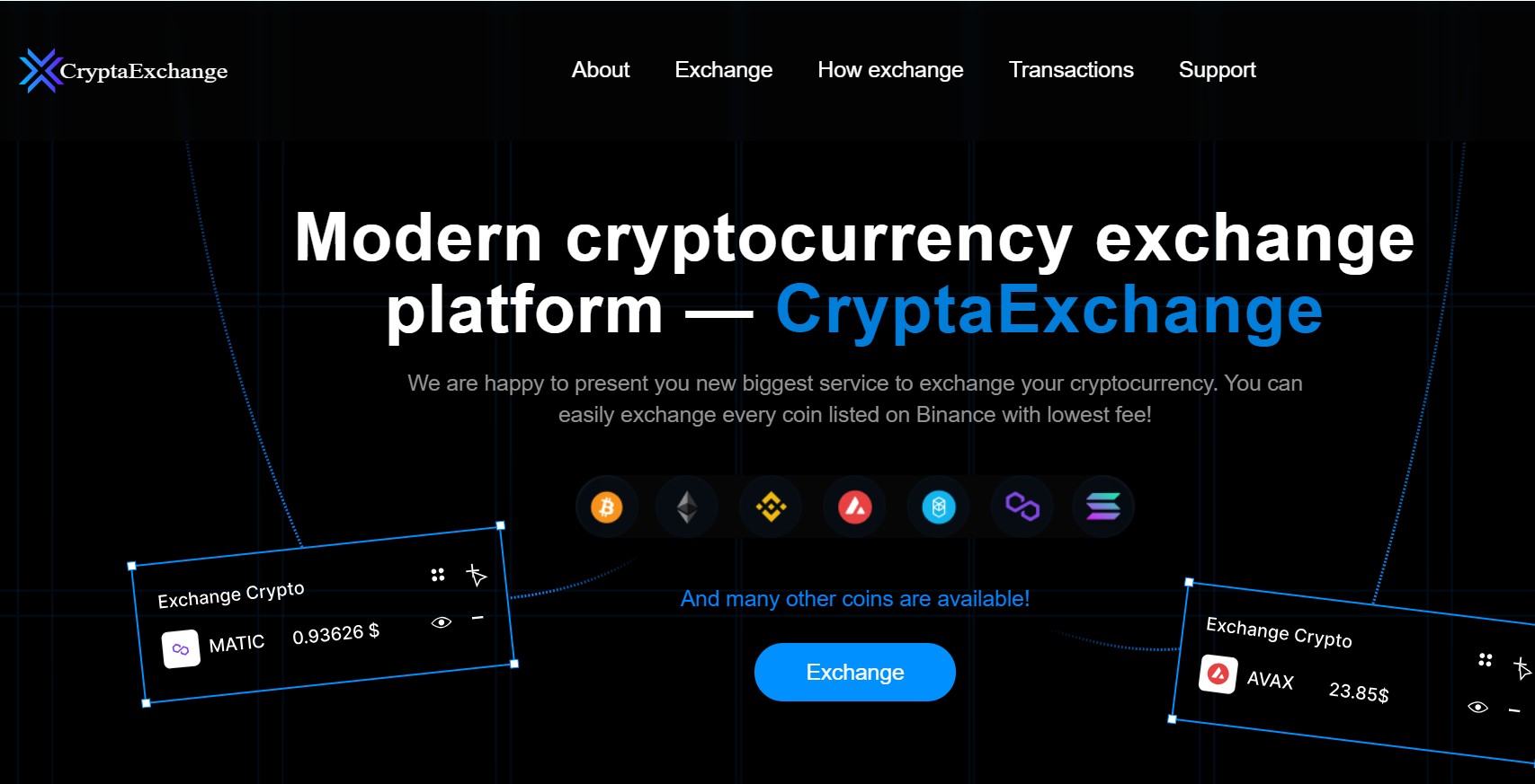 CryptaExchange