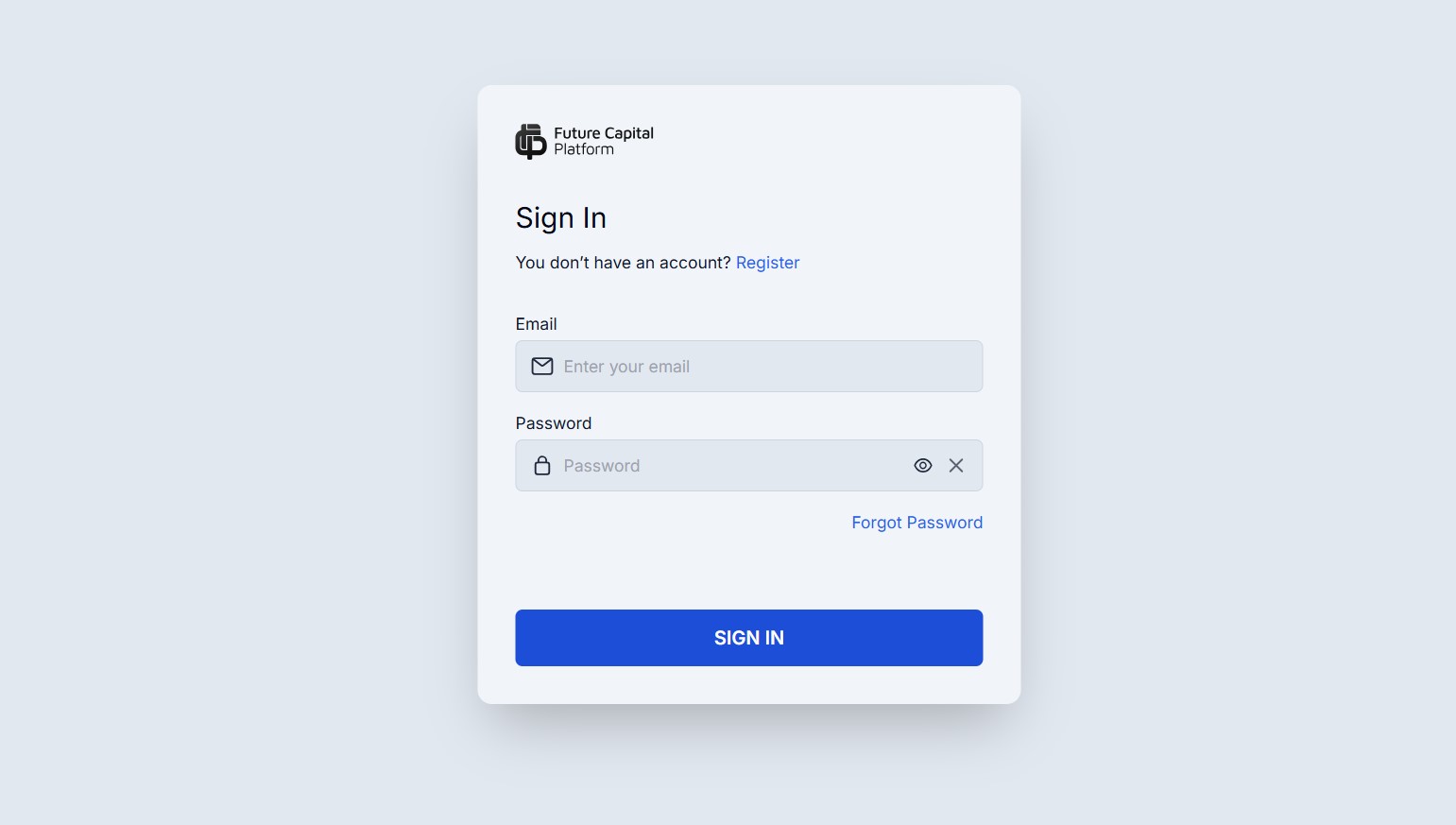 Future Capital Platform