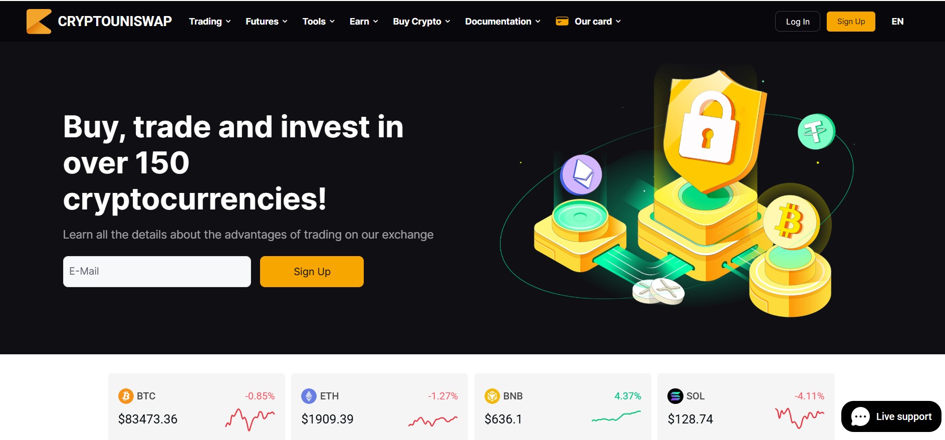 CryptoUniswap