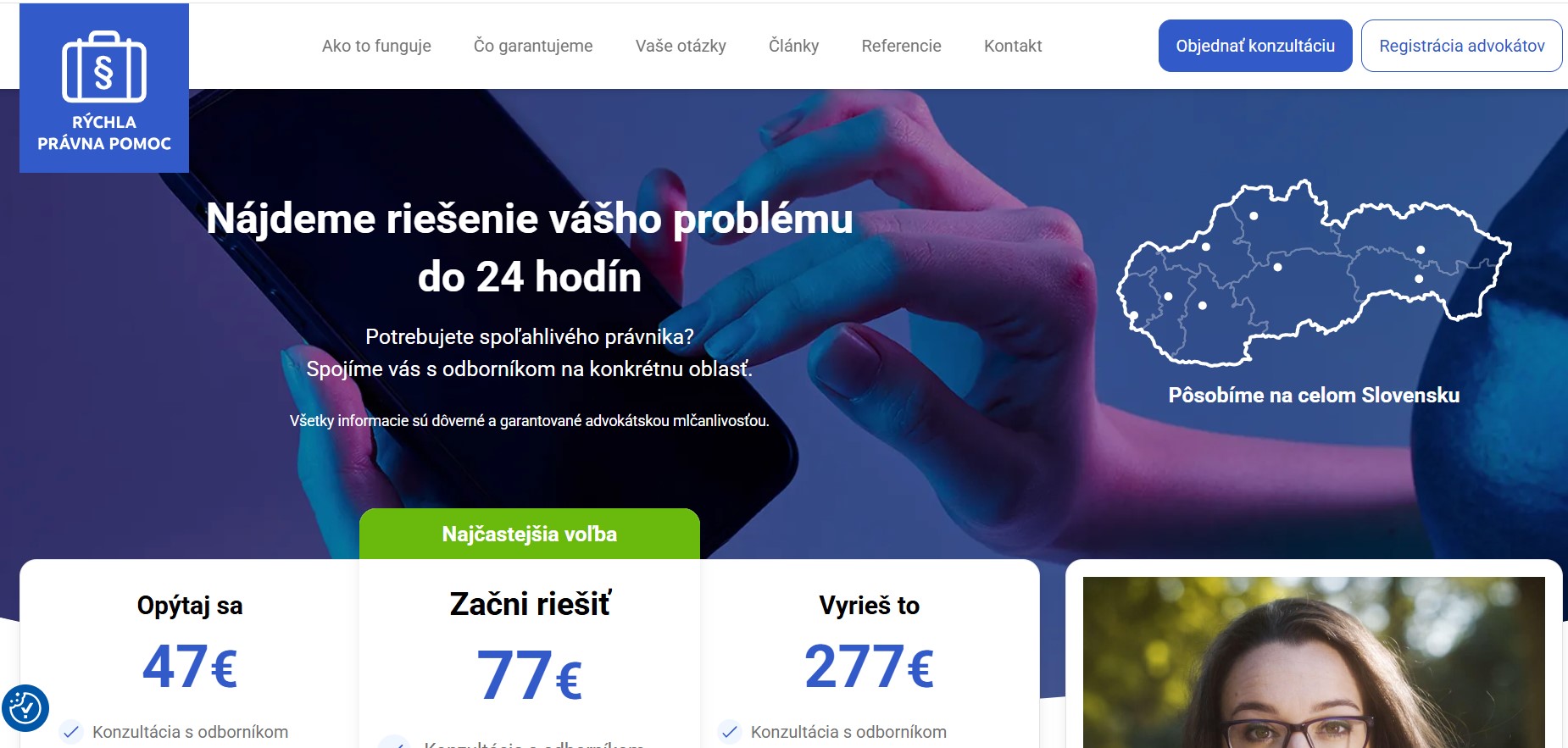 RÝCHLA PRAVNA POMOC