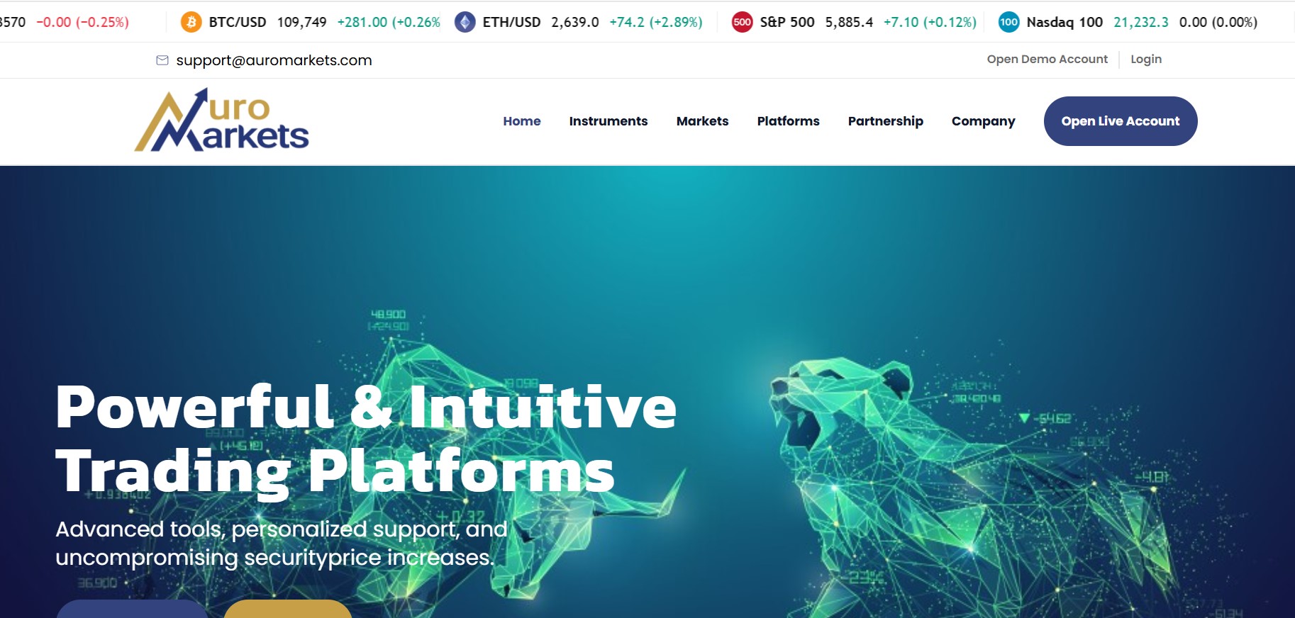 Auromarkets